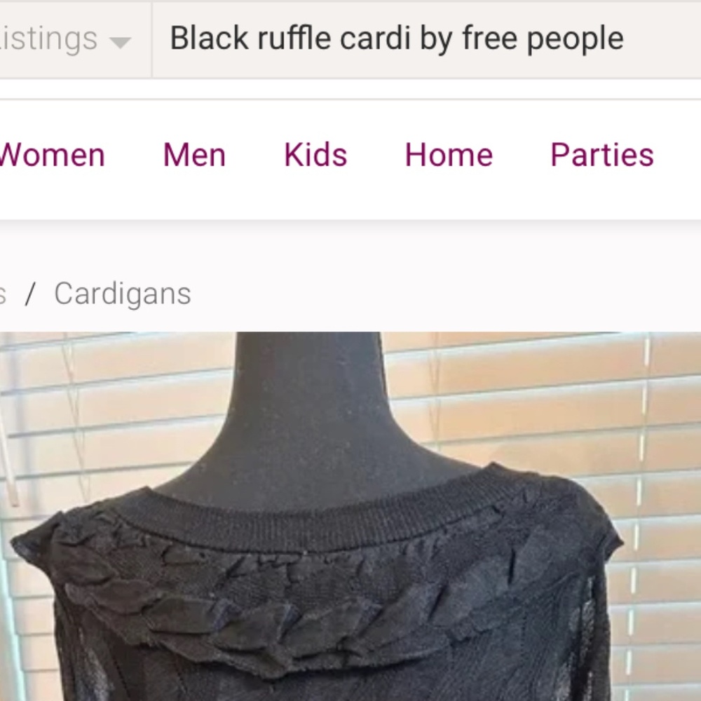 NWT Ruffle Cardi by Free People - Picture 12 of 12